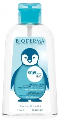Bioderma ABCDerm H2O Apă micelară 1 litru — preț și oferte