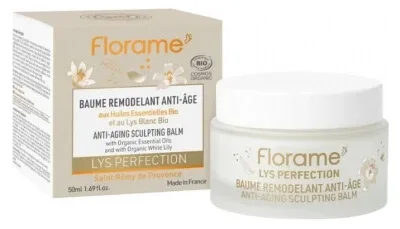 Florame Lys Perfection Balsam remodelant anti-îmbătrânire organic 50 ml — preț și oferte