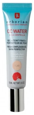 Erborian CC Water cu Centella – Gel de ten proaspăt, perfecționator de ten, 15 ml
