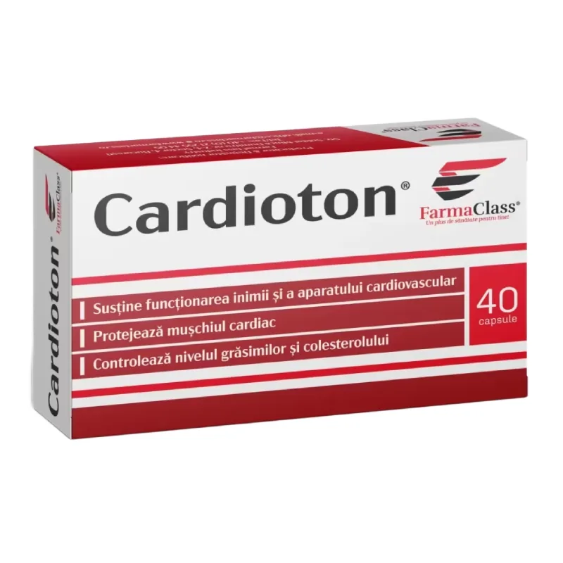 Cardioton, 40 capsule, FarmaClass FARMA CLASS INDUSTRY — preț și oferte