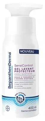 Bepanthen Derma SensiControl Gel de spălare protector pentru pielea cu tendință la eczemă atopică 400 ml — preț și oferte
