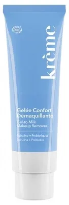 Cremă-gel de demachiere organică, cu efect reconfortant, 150 ml