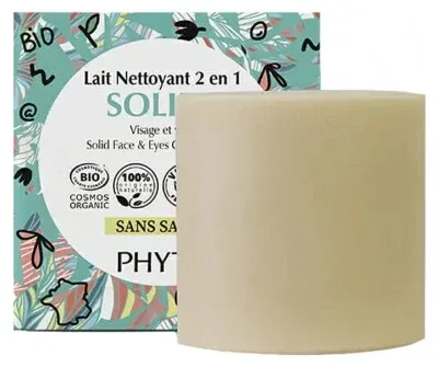 Phyt's Lapte demachiant solid 2 în 1 pentru față și ochi, organic, 48 ml — preț și oferte