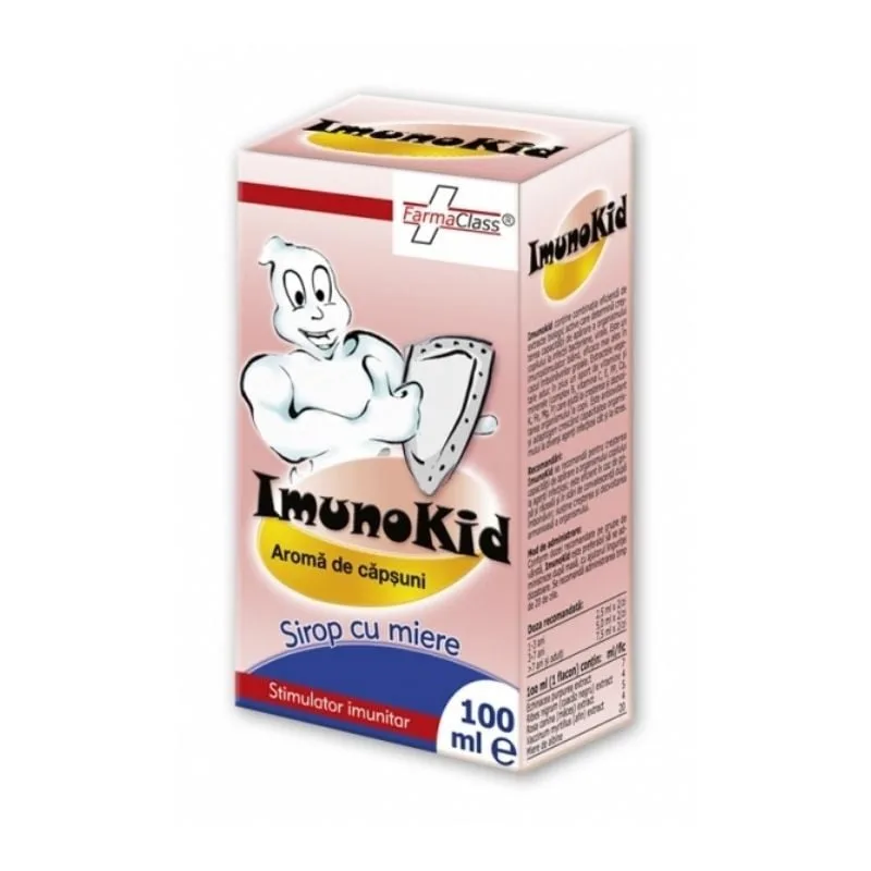 Sirop cu miere ImunoKid, 100 ml, FarmaClass FARMA CLASS INDUSTRY — preț și oferte