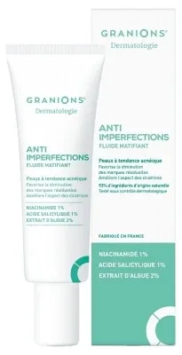 Granions Dermatologie Anti-Imperfecțiuni Fluid Matifiant 40 ml — preț și oferte