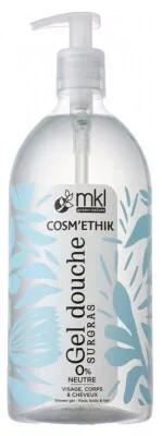 MKL Green Nature Cosm'Ethik Gel de duș hidratant neutru 1 L — preț și oferte