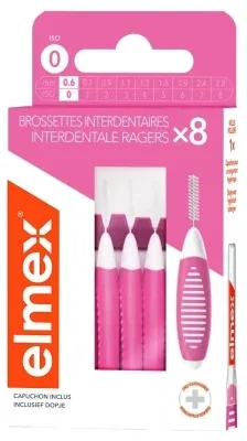 Elmex 8 periuțe interdentare