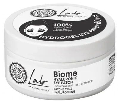 Natura Siberica Lab Biome Patch-uri pentru ochi cu acid hialuronic, 60 de patch-uri — preț și oferte