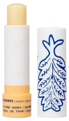 Korres Balsam de buze cu finisaj strălucitor, cu miere și cimbru, 4,5 g — preț și oferte