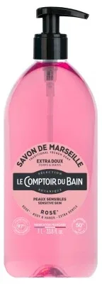 Le Comptoir du Bain – Săpun de Marsilia cu trandafir, 1 L