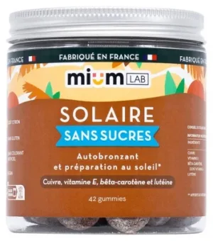 Mium Lab Solar fără zahăr, 42 de jeleuri