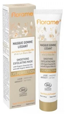 Florame Lys Perfection Mască exfoliantă netezitoare bio 65 ml