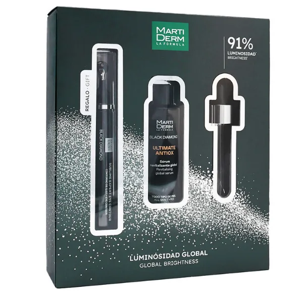Trusa Black Diamond Ser facial Ultimate Antiox 30 ml + Contur ochi Sublime Expert Cadou 2025, Martiderm | 1 set — preț și oferte