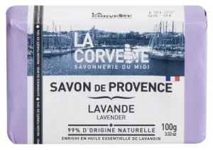 Săpunul „La Corvette” din Provence, cu aromă de lavandă, 100 g