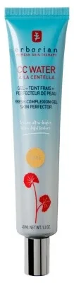 Erborian CC Water cu Centella – Gel de ten proaspăt, perfecționator al tenului, 40 ml