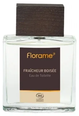 Florame Apă de toaletă cu note lemnoase și proaspete, bio, 100 ml