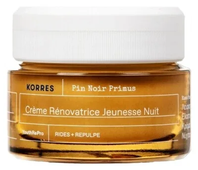 Korres Pin Noir Primus Cremă regenerantă de tinerete pentru noapte 40 ml — preț și oferte