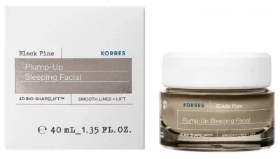 Korres Pin Noir Cremă de noapte cu efect de refacere, întărire și volumizare 40 ml — preț și oferte