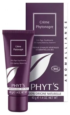 Phyt's Aromalliance Cremă anti-îmbătrânire Phytonagre Bio 40 g