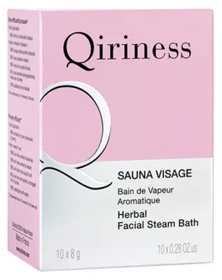 Qiriness Saună facială cu baie de aburi aromată, 10 pietricele a câte 8 g — preț și oferte