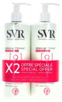 SVR Sensifine Dermo-Nettoyant Set de 2 x 400 ml SVR LABORATORIES — preț și oferte