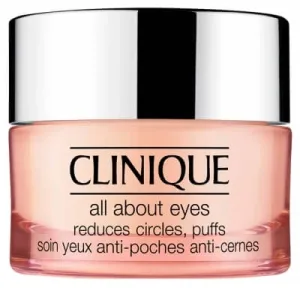Clinique All About Eyes – Tratament pentru ochi împotriva pungilor și cearcănelor, 15 ml