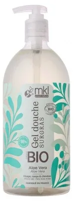 MKL Green Nature Gel de duș hidratant cu aloe vera organică 1 L