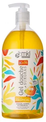 MKL Green Nature Kids Gel de duș hidratant intens cu aromă tropicală 1 L
