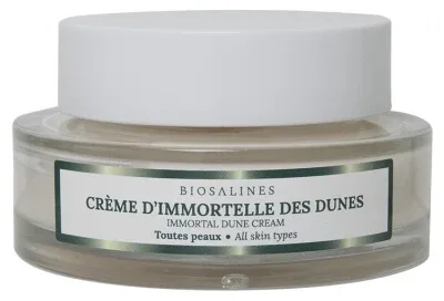 Biosalines Cremă cu imortelă de dună, cu acțiune anti-îmbătrânire globală, 50 ml — preț și oferte