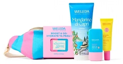 Weleda Summer Boost & Go: Hidratează-ți pielea și primești o banană cadou — preț și oferte