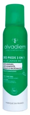 Alvadiem Deodorant pentru picioare 3 în 1, 150 ml