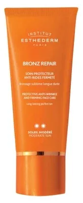 Institut Esthederm Bronz Repair – Tratament protector antirid, pentru fermitate, pentru expunere moderată la soare, 50 ml — preț și oferte