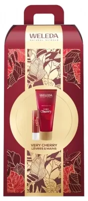 Weleda Very Cherry Cremă de mâini 50 ml + Balsam de buze 4,8 g — preț și oferte