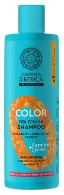 Natura Siberica Oblepikha Color Șampon pentru protecția culorii Amino Plex 400 ml — preț și oferte