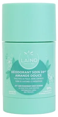 Laino Deodorant cu efect de 24 de ore, cu aromă de migdale dulci, 60 g