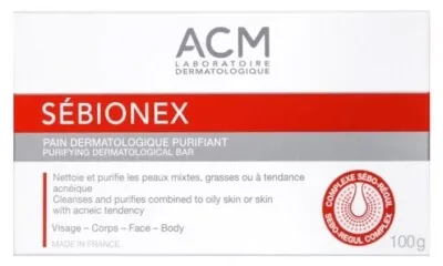 Laboratorul ACM Sébionex – Cremă dermatologică purificatoare 100 g ACM LABORATOIRE — preț și oferte