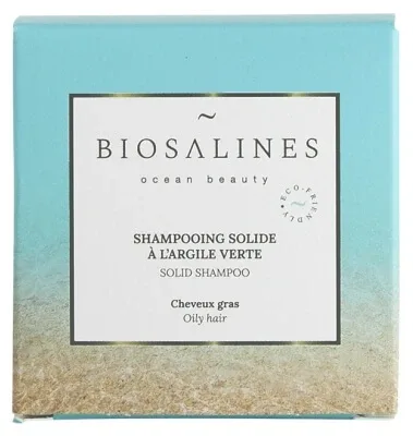 Biosalines Șampon solid cu argilă verde 75 g — preț și oferte