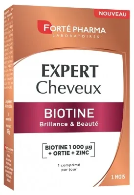 Forté Pharma Expert pentru păr cu biotină, 30 de comprimate — preț și oferte