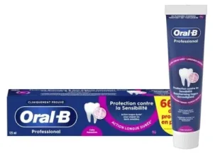 Oral-B Professional Pastă de dinți pentru protecție împotriva sensibilității 125 ml