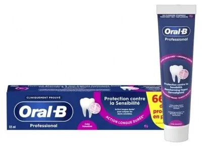 Oral-B Professional Pastă de dinți pentru protecție împotriva sensibilității 125 ml — preț și oferte