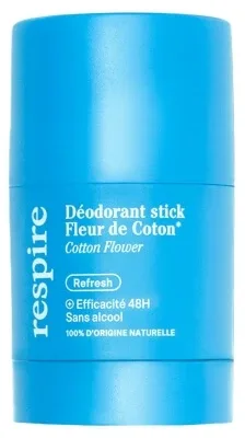 Respire Deodorant stick cu floare de bumbac organic 50 g