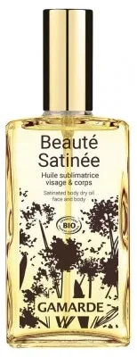 Gamarde Beauté Satinée Ulei sublimator pentru față și corp, organic, 100 ml