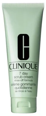 Clinique 7 Day Scrub Cream – Cremă exfoliantă pentru uz zilnic, pentru toate tipurile de piele, 100 ml — preț și oferte