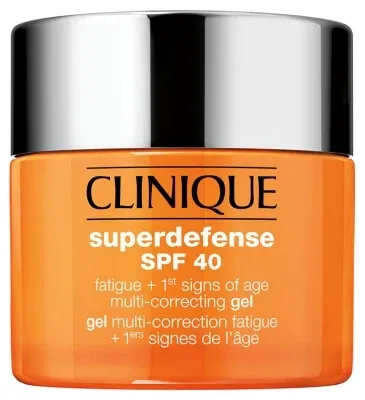Clinique Superdefense SPF40 Gel multi-corectiv pentru oboseală și primele semne ale îmbătrânirii, pentru toate tipurile de piele, 50 ml — preț și oferte