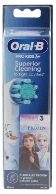 Oral-B Pro Kids 3 ani și peste, 3 capete de periuță de schimb — preț și oferte