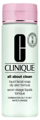 Clinique – Săpun lichid tonifiant pentru ten mixt, cu esență de Grasse, 200 ml