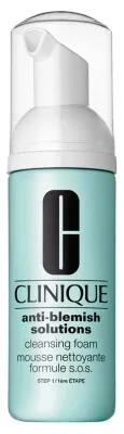 Clinique Anti-Blemish Solutions Spumă de curățare cu formulă S.O.S. Pentru toate tipurile de ten 125 ml