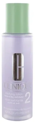 Clinique Loțiune exfoliantă Etapa 2 Dimineața și seara Pentru ten uscat și mixt 200 ml