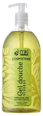 MKL Green Nature Cosm'Ethik Gel de duș cu verbină din Provence, 1 litru — preț și oferte