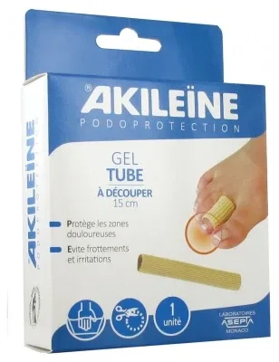 Akileïne Gel de protecție pentru picioare, tub de tăiat, 1 x 15 cm — preț și oferte